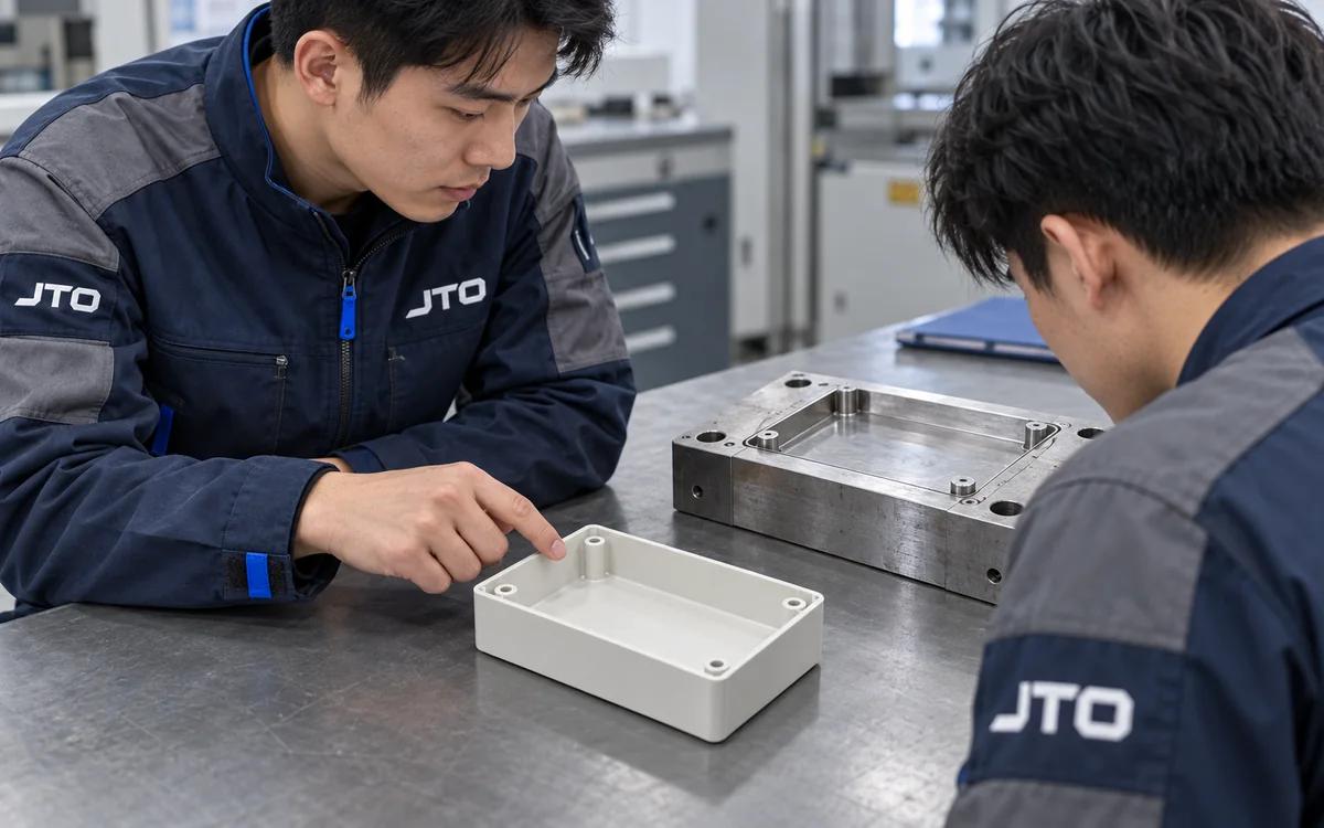 Tooling detail reviewed as part of the manufacturing context.