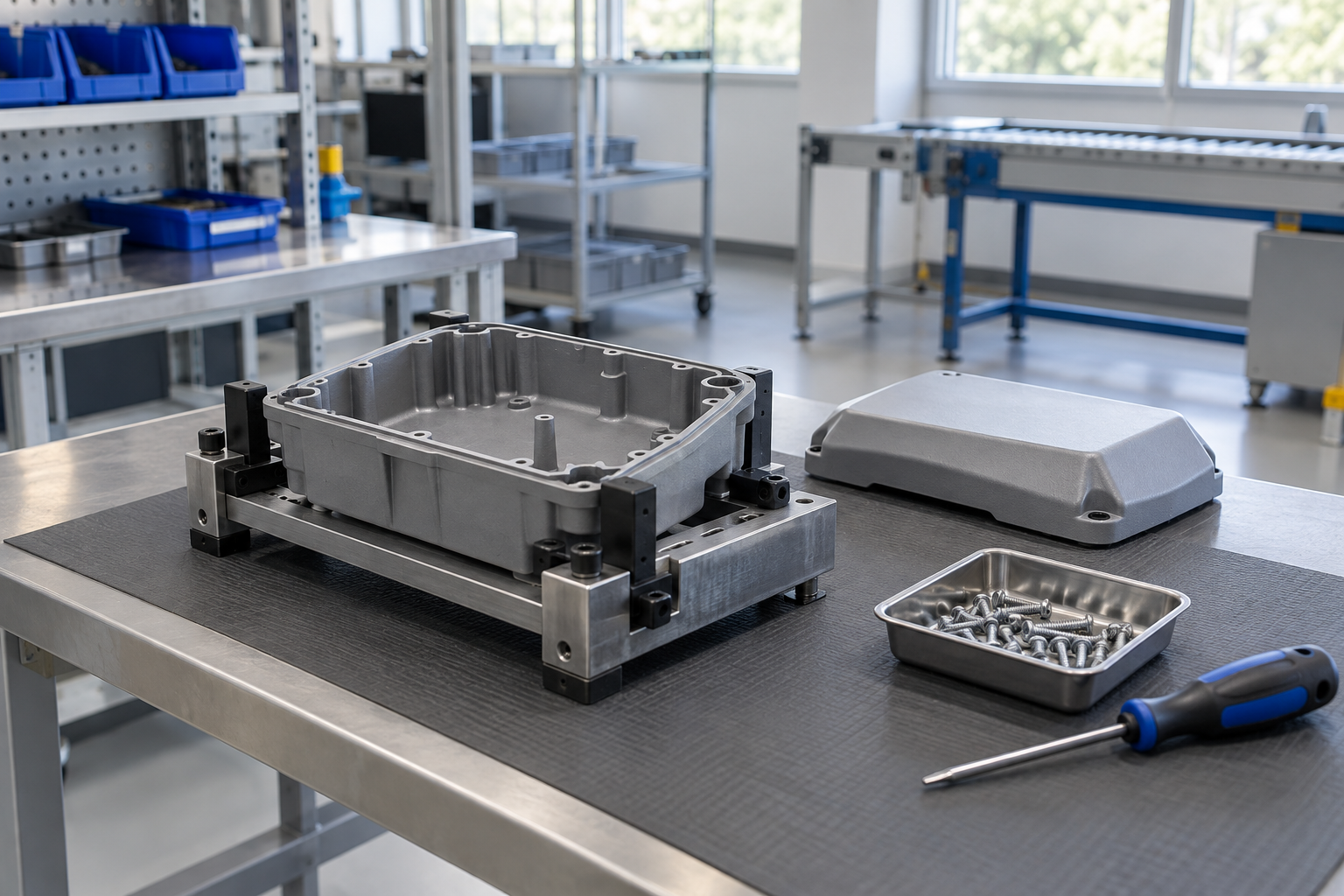 Downstream manufacturing work context.